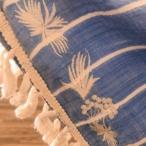 White and Blue Striped Dress